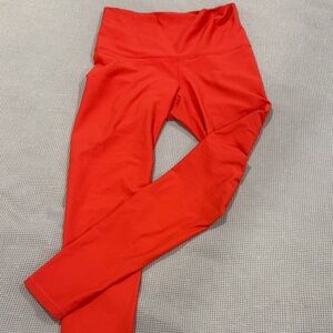 Old Navy Active Powersoft Red Leggings